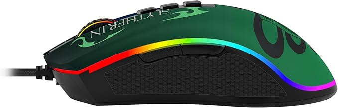 Mouse Gamer Harry Potter RGB Sonserina