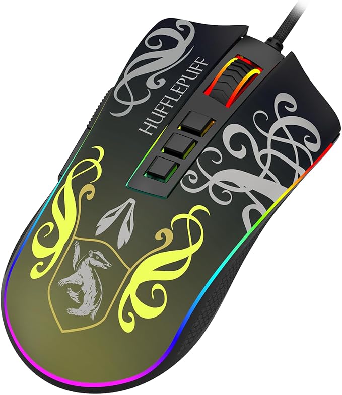 Mouse Gamer Harry Potter RGB Lufa-Lufa