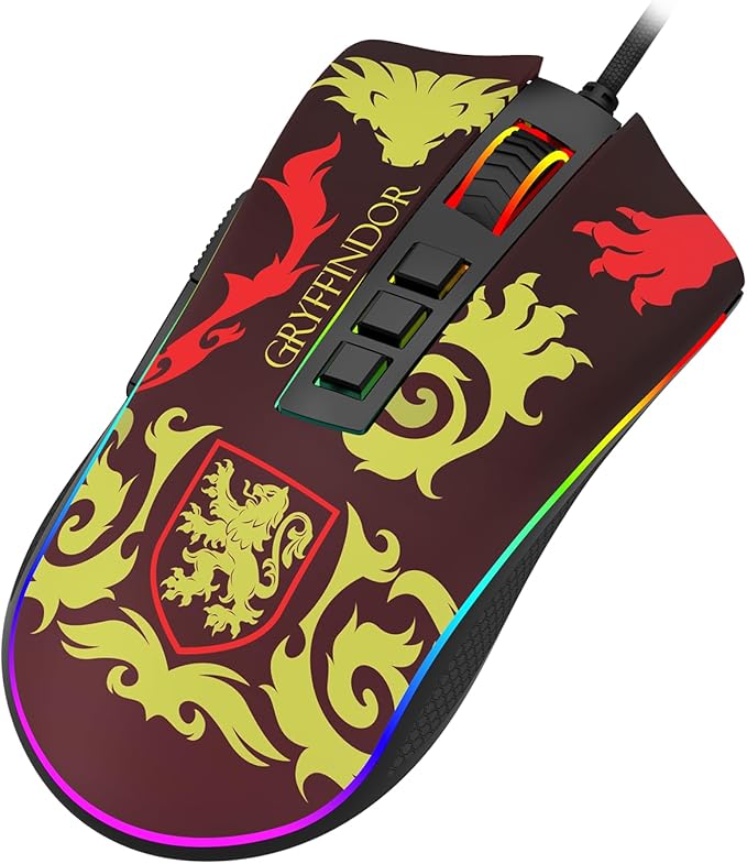 Mouse Harry Potter Grifinória RGB