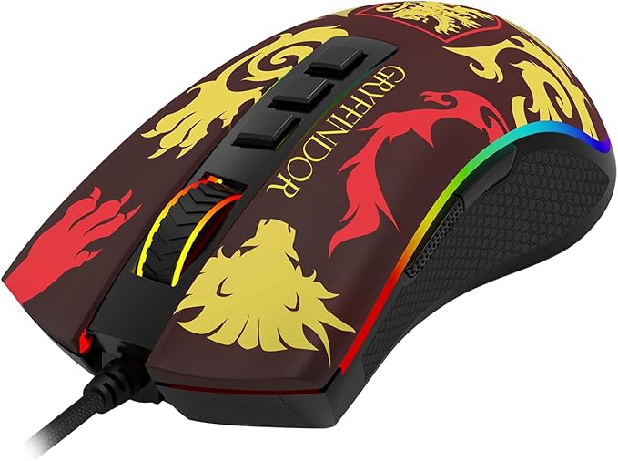 Mouse Harry Potter Grifinória RGB