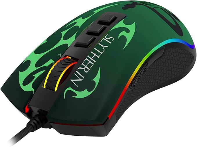 Mouse Gamer Harry Potter RGB Sonserina
