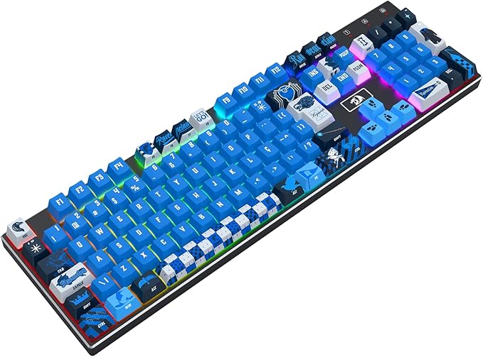 Teclado Harry Potter Corvinal RGB