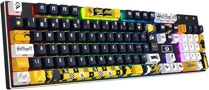 Teclado Mecanico Harry Potter Lufa-Lufa RGB