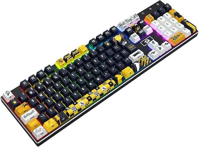 Teclado Mecanico Harry Potter Lufa-Lufa RGB