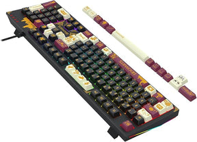 Teclado Mecânico Harry Potter Grifinória RGB